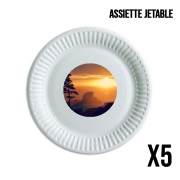 Pack de 5 assiettes jetable This is Your World