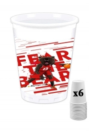 Pack de 6 Gobelets Beasts Collection: Fear the Bear