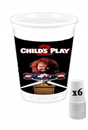 Pack de 6 Gobelets Child's Play Chucky La poupée