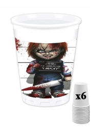 Pack de 6 Gobelets Chucky La poupée qui tue