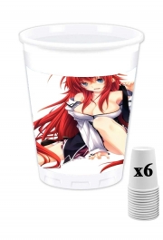 Pack de 6 Gobelets Cleavage Rias DXD HighSchool