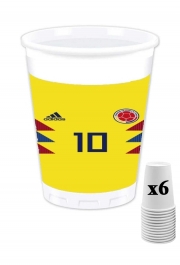 Pack de 6 Gobelets Colombia World Cup Russia 2018