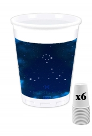 Pack de 6 Gobelets Constellations of the Zodiac: Pisces