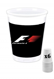 Pack de 6 Gobelets Formula One