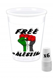 Pack de 6 Gobelets Free Palestine