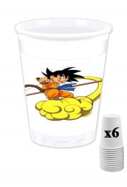 Pack de 6 Gobelets Goku Kid on Cloud GT