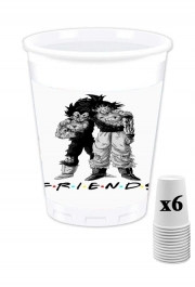 Pack de 6 Gobelets Goku X Vegeta as Friends