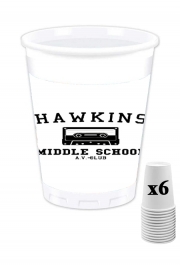 Pack de 6 Gobelets Hawkins Middle School AV Club K7