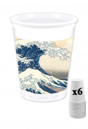 Pack de 6 Gobelets Kanagawa Wave