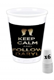 Pack de 6 Gobelets Keep Calm and Follow Daryl