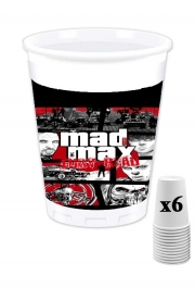 Pack de 6 Gobelets Mashup GTA Mad Max Fury Road