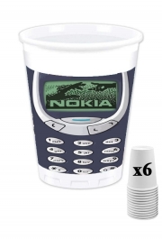 Pack de 6 Gobelets Nokia Retro