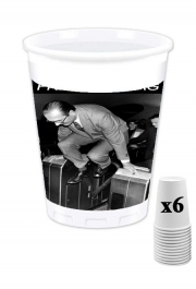 Pack de 6 Gobelets President Chirac Metro French Swag