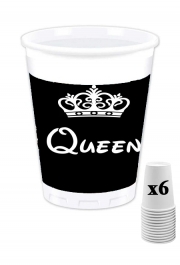Pack de 6 Gobelets Queen