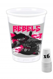 Pack de 6 Gobelets Rebels Ninja