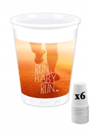 Pack de 6 Gobelets Run Baby Run