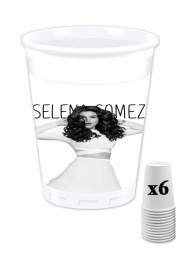 Pack de 6 Gobelets Selena Gomez Sexy