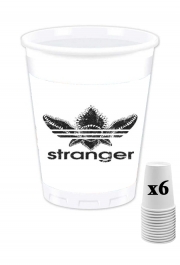 Pack de 6 Gobelets Stranger Things Demogorgon Monstre Parodie Adidas Logo Serie TV