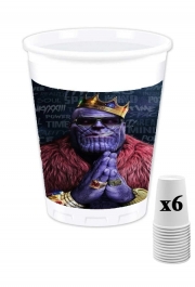 Pack de 6 Gobelets Thanos mashup Notorious BIG