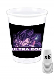 Pack de 6 Gobelets Vegeta Ultra Ego