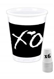 Pack de 6 Gobelets XO The Weeknd Love