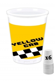 Pack de 6 Gobelets Yellow Cab