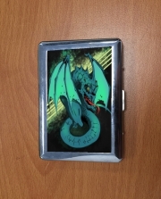 Porte Cigarette Dragon bleu