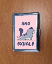 Porte Cigarette Cat Yoga Exhale