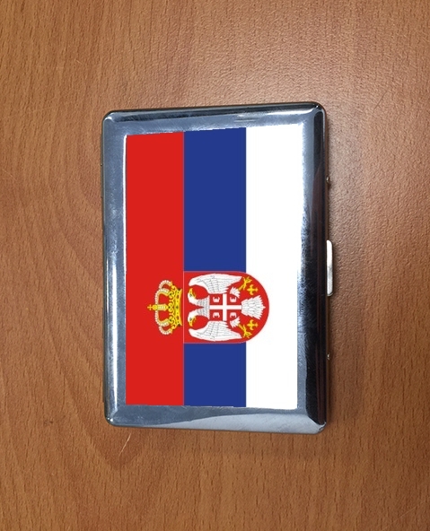 Porte Cigarette Drapeau Serbie