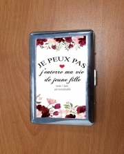 Porte Cigarette EVJF Cadeau enterrement vie de jeune fille personnalisable avec date ou texte