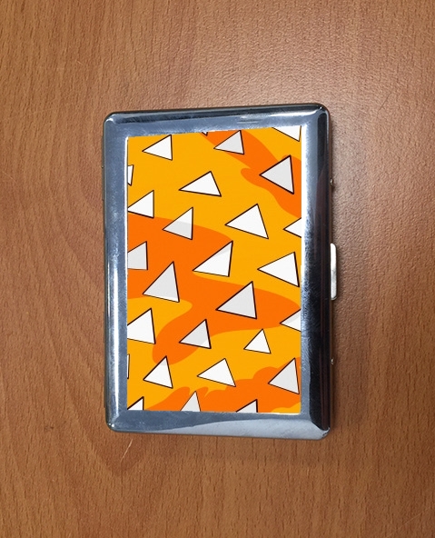 Porte Carte adhésif pour smartphone Zenitsu Pattern Triangle white - Sacs &  Accessoires