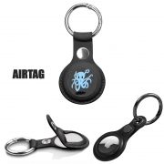 Porte clé Airtag - Protection octopus Blue cartoon
