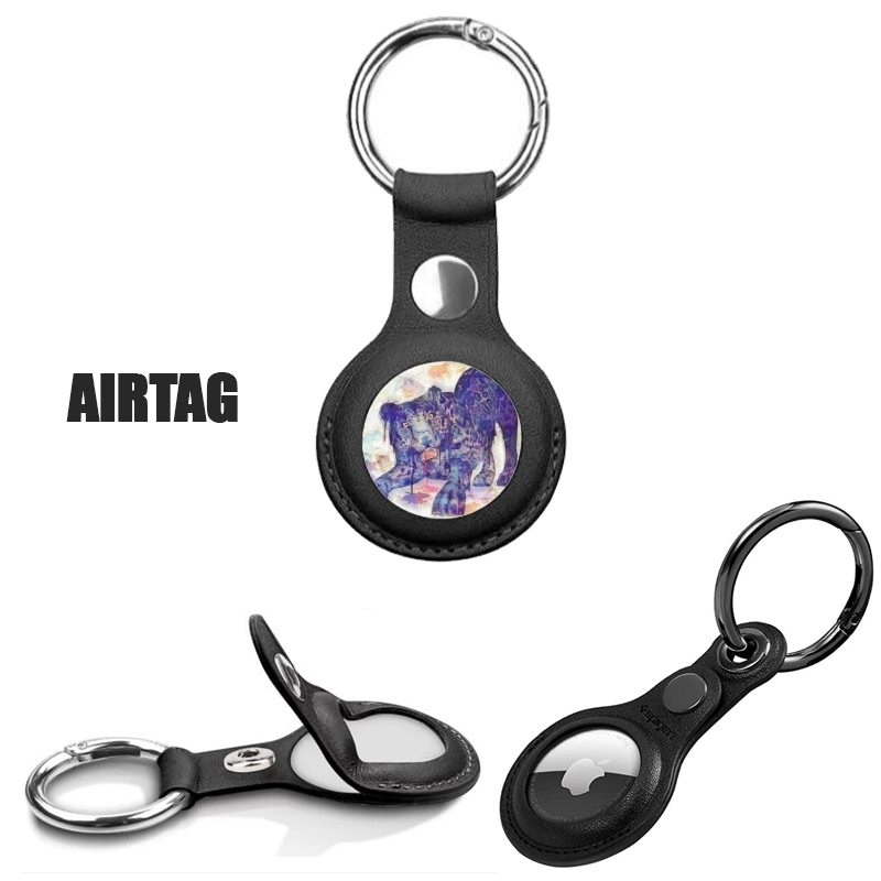 Porte clé Airtag - Protection panther splash!