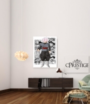 Poster Black Goku Scan Art