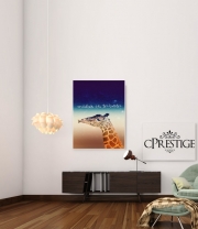 Poster Giraffe Love - Droite