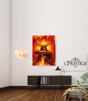 Poster Hellboy in Fire