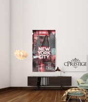 Poster New York City II [red]