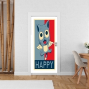 Poster de porte Happy propaganda