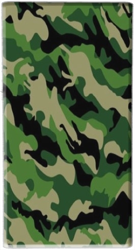 Batterie nomade de secours universelle 5000 mAh Camouflage Militaire Vert