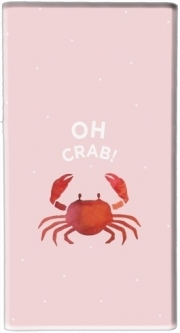 Batterie nomade de secours universelle 5000 mAh Crabe Pinky