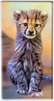 Batterie nomade de secours universelle 5000 mAh Cute cheetah cub