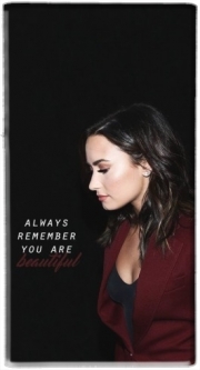 Batterie nomade de secours universelle 5000 mAh Demi Lovato Always remember you are beautiful