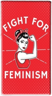 Batterie nomade de secours universelle 5000 mAh Fight for feminism