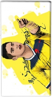 Batterie nomade de secours universelle 5000 mAh Football Stars: James Rodriguez - Colombia