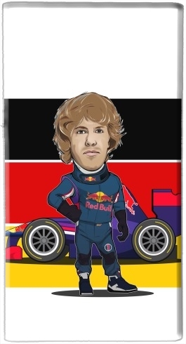 Batterie nomade de secours universelle 5000 mAh MiniRacers: Sebastian Vettel - Red Bull Racing Team
