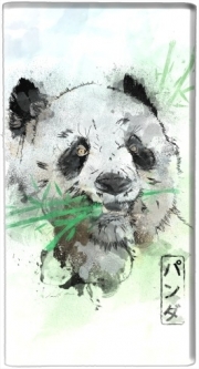 Batterie nomade de secours universelle 5000 mAh Panda Watercolor