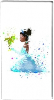 Batterie nomade de secours universelle 5000 mAh Princess Tiana Watercolor Art