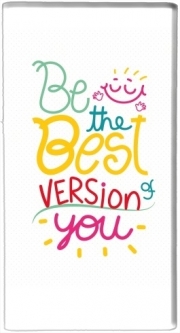 Batterie nomade de secours universelle 5000 mAh Phrase : Be the best version of you