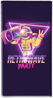 Batterie nomade de secours universelle 5000 mAh Retrowave party nightclub dj neon