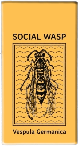 Batterie nomade de secours universelle 5000 mAh Social Wasp Vespula Germanica